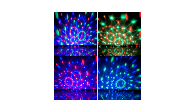 Pack Disco Ball Lightssound Activated Party Lights With Remote