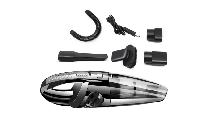 120W Rechargeable Cordless Wet and Dry Portable Car or Home Vacuum Cleaner