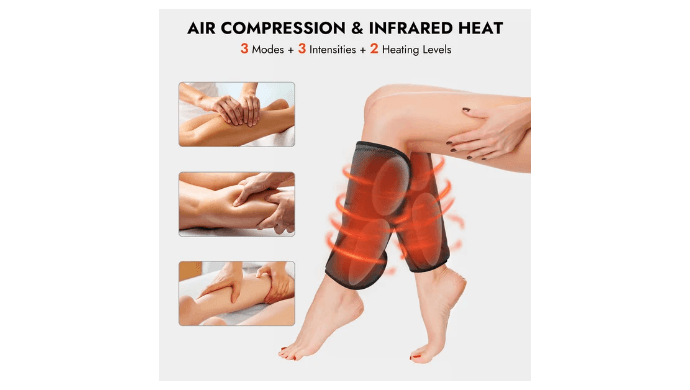 FIT KING Soothing Heat Compression Calf Massager | FT-017A thumbnail 2