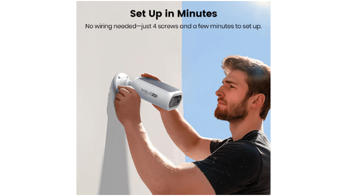 aosu SolarCam P1 Max 4K UHD Outdoor Solar Security Camera thumbnail 4