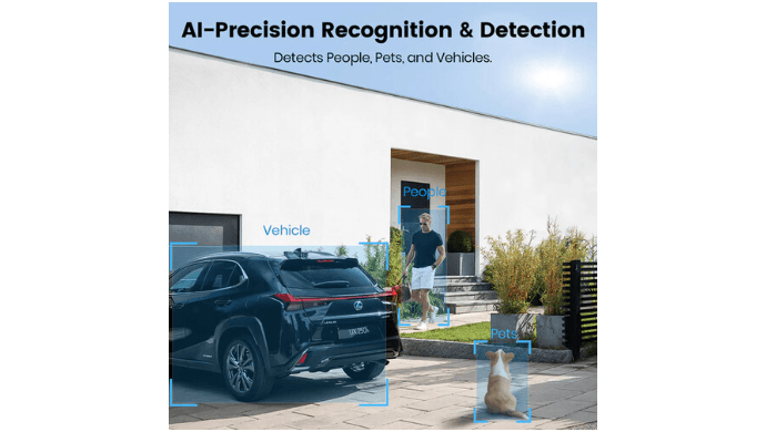 aosu SolarCam P1 Max 4K UHD Outdoor Solar Security Camera thumbnail 5