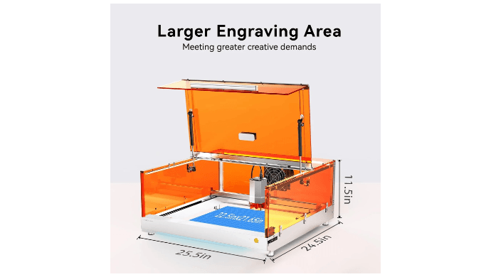 TOOCAA L2 Fully Enclosed Laser Engraver and Cutter thumbnail 4
