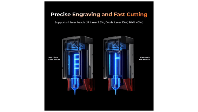 TOOCAA L2 Fully Enclosed Laser Engraver and Cutter thumbnail 5
