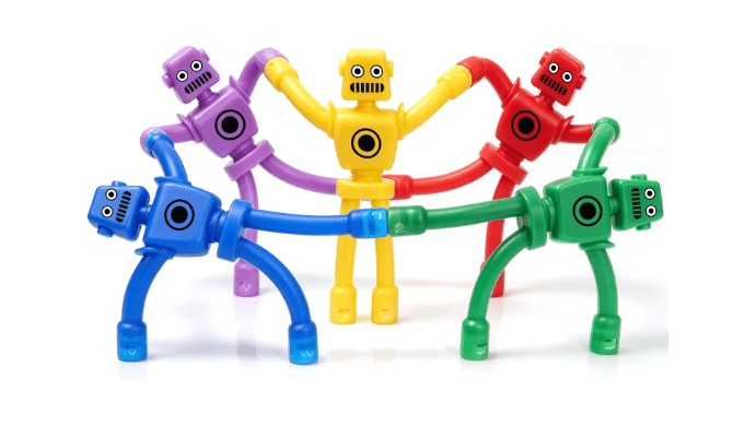 Christmas Stocking Stuffers for Boy Magnetic Robot Men Travel Toys for Kid