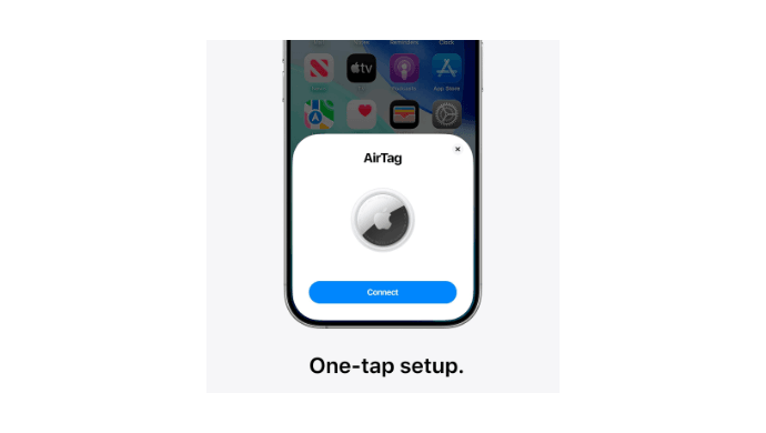 Apple AirTag (2nd Generation) - 4 Pack: Tracker for Keychain, Wallet, and More; Locator with Sound; Simple One-Tap Setup with iPhone or iPad; Key Finder with up to 1.5X Precision Finding Range* thumbnail 3