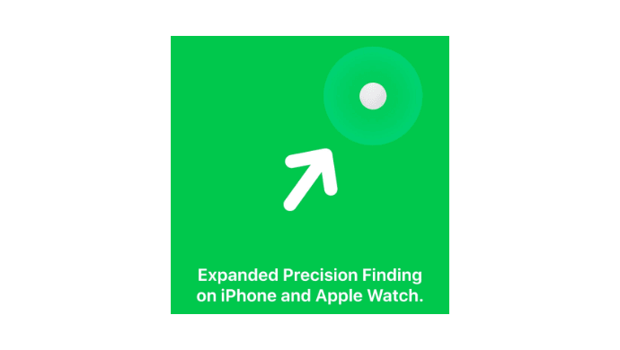 Apple AirTag (2nd Generation) - 4 Pack: Tracker for Keychain, Wallet, and More; Locator with Sound; Simple One-Tap Setup with iPhone or iPad; Key Finder with up to 1.5X Precision Finding Range* thumbnail 5