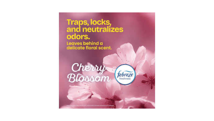 Glad ForceFlex MaxStrength Tall Kitchen Trash Bags, Rip and Tear Resistant, Cherry Blossoms Scented Pink Tall Garbage Bags, Odor Control, Febreze Freshness, 13 Gallon, 90 Count thumbnail 3