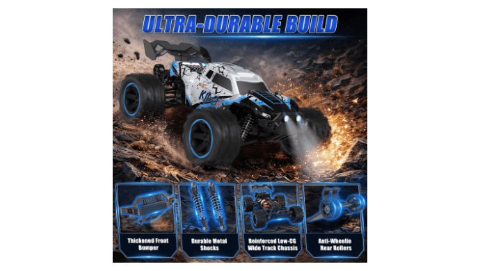 1/14 Fast RC Cars for Adults and Boys, 50 KPH 4WD Offroad RC Truck thumbnail 4