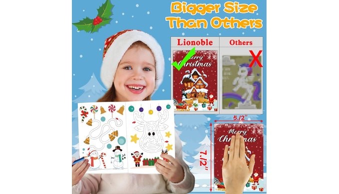 42 Pack Christmas Coloring Books for Kids, Xmas Party Favors Stockings Goodie Bags Stuffer Filler Bulk Gifts Mini Coloring Books for Boys Girls Holiday Party School Classroom Activity Supplies thumbnail 3