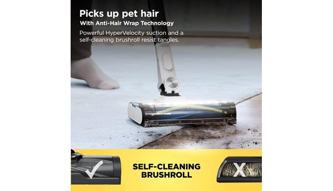 Shark PowerPro Flex Reveal Plus Cordless Vacuum, Java, IZ382H thumbnail 5