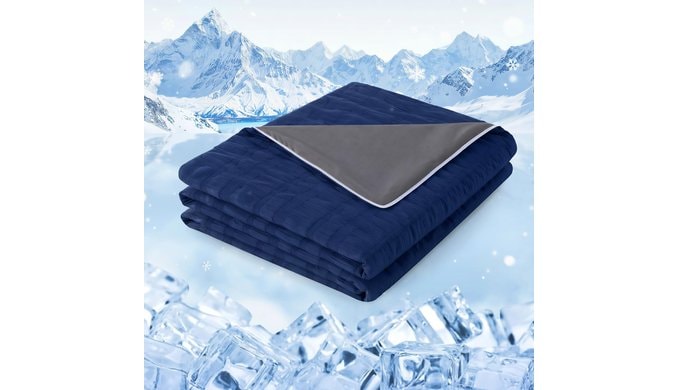 Summer Cooling Blanket for Hot Sleepers - King Size, 90"x108" thumbnail 1