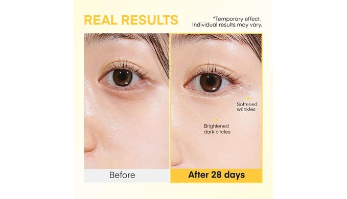 Dongyu Caffeine Eye Cream for Dark Circles: Under Eye Cream with Retinol Caffeine - Reduces Under Eye Bags and Puffiness - Anti-Aging & Firming Treatment （Blue Yellow） thumbnail 3