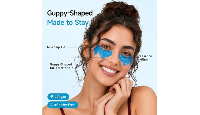 Guppy-ShapedHydrogelEyePatchesforPuffyEyes&DarkCircles thumbnail 5
