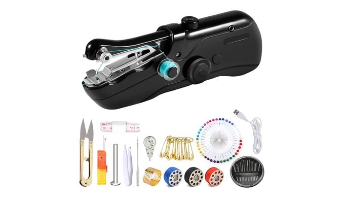 Electric Mini Portable Handheld Sewing Machine for Adults
