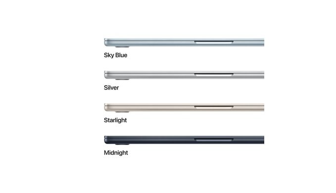 Apple 2026 MacBook Air 13-inch Laptop with M5 chip: Built for AI, 13.6-inch Liquid Retina Display, 16GB Unified Memory, 512GB SSD, 12MP Center Stage Camera, Touch ID, Wi-Fi 7; Silver thumbnail 3