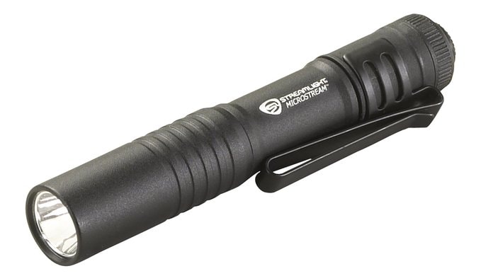 Streamlight 66318 MicroStream Pocket Flashlight, Black