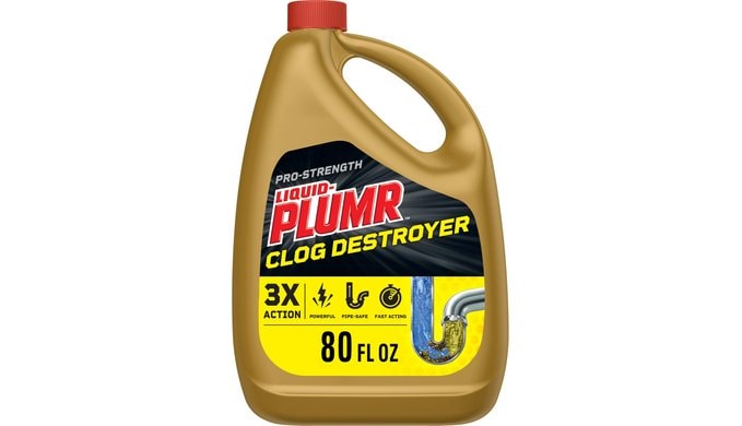 Liquid-Plumr Pro-Strength Clog Destroyer, 80 fl. Oz.
