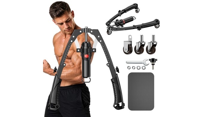 Twister Arm Trainer, 3 in 1 Hydraulic Power Arm Trainer, Max 440 LBS
