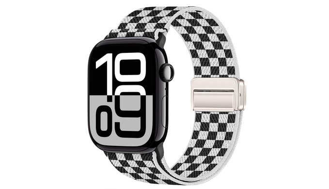 Magnetic Stretchy Band Compatible with Apple Watch Bands Women Men