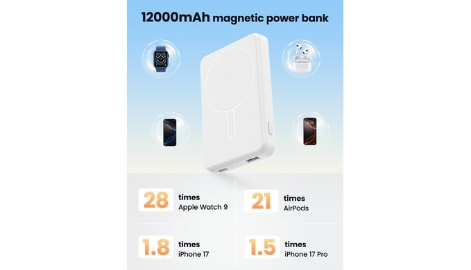 for MagSafe Power Bank 5000mAh, Magnetic Portable Charger thumbnail 4