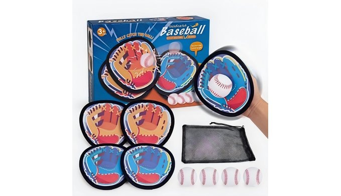 Velcro Ball and Catch Game Outdoor Toys for Kids Ages 3-12+