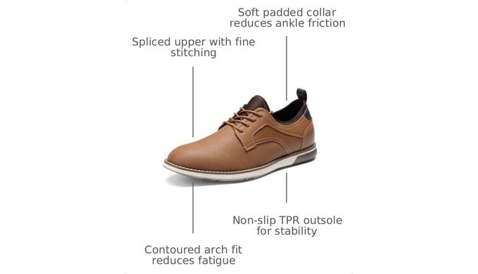 Bruno Marc Men's Casual Dress Shoes Business Oxfords thumbnail 3
