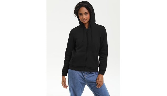 Bumeex Women's Fleece Lined Zip Up Hoodie Jacket Cozy Warm Sweatshirt Coat(No Pilling,No Fade for Long-Lasting Wear) thumbnail 4