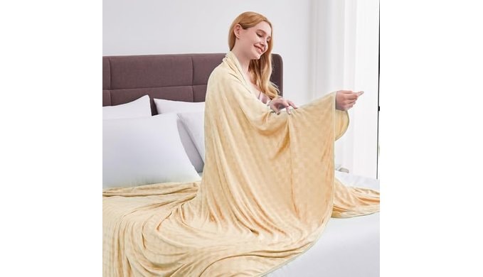 Topcee Cooling Blanket, Summer Cooling Blankets for Hot Sleepers, Arc-Chill Q-Max>0.5 Cool Fiber, Oeko-TEX 100% Certified, Soft, Breathable, Double-Side Bed Throw,Keep Cool for Adults Kids 90"x90"Topcee Cooling Blanket, Summer Cooling Blankets for Hot Sleepers, Arc-Chill Q-Max>0.5 Cool Fiber, O…
