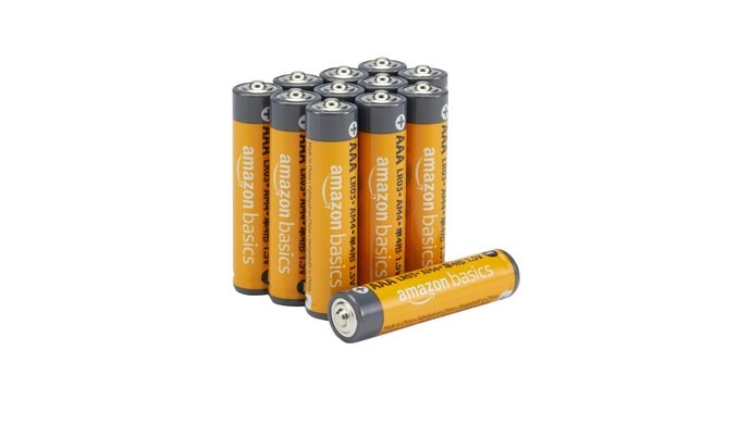 Amazon Basics AAA Long-Lasting Alkaline Batteries, 12 Count, 1.5 Volt, 10-Year Shelf Life, for Home and Office thumbnail 1