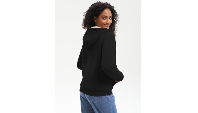 Bumeex Women's Fleece Lined Zip Up Hoodie Jacket Cozy Warm Sweatshirt Coat(No Pilling,No Fade for Long-Lasting Wear) thumbnail 5