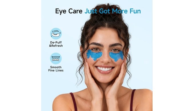 Guppy-ShapedHydrogelEyePatchesforPuffyEyes&DarkCircles thumbnail 2