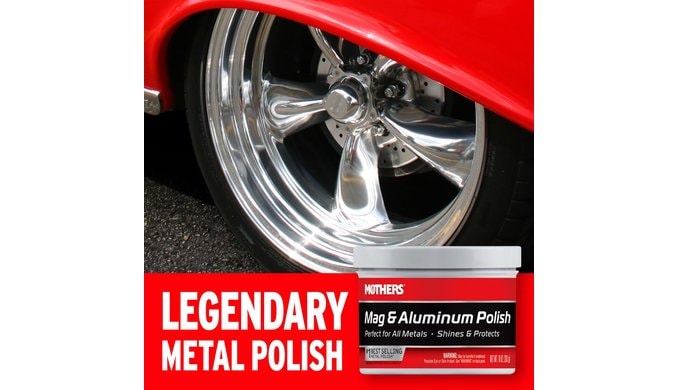 Mothers Mag & Aluminum Polish, 10 oz. (05101) thumbnail 2