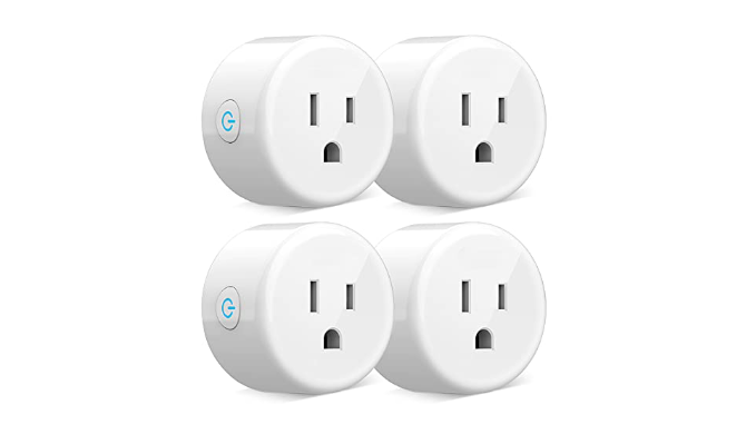 Beantech Smart Plug, WiFi Outlet Socket Compatible with Alexa Google, 4 Pack