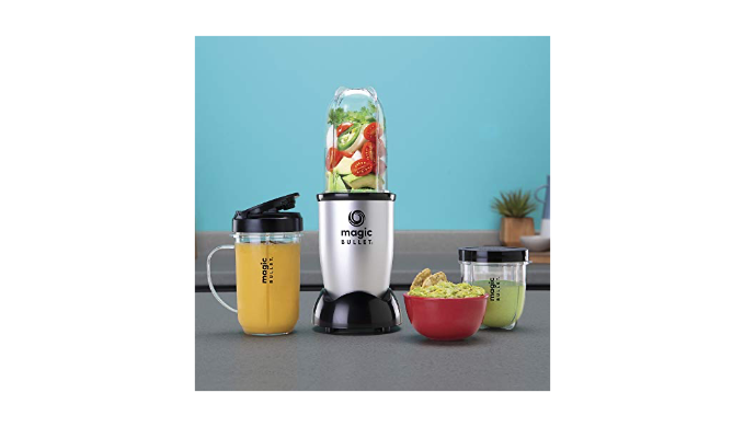 Magic Bullet Blender, Small, 11-Piece Set Just $29.99! (Reg. $49.99) -  Freebies2Deals