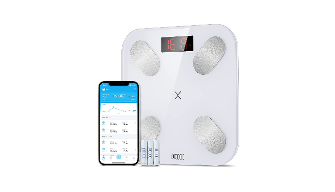 PICOOC Smart Scale for Body Weight, Body Fat Scale with 14+ Body  Compositions 