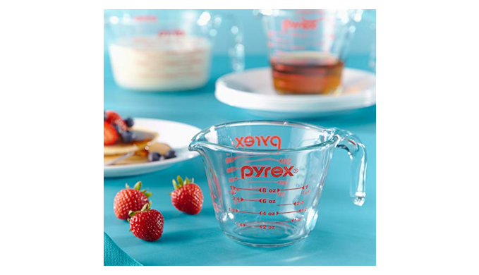 Pyrex Glass Liquid Measuring Cup Set (3-Piece, Microwave and Oven  Safe),Clear - InstaGrandma's Kitchen