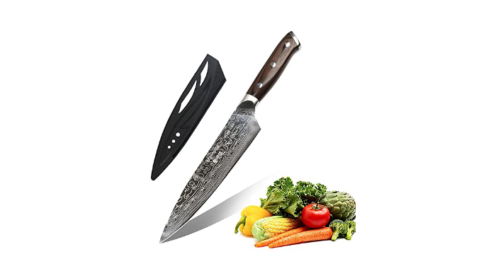 Chef Knife Stainless Ergonomic Restaurant