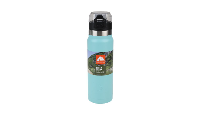 Ozark Trail Double Wall Vacuum Sealed Stainless Water Bottle 24