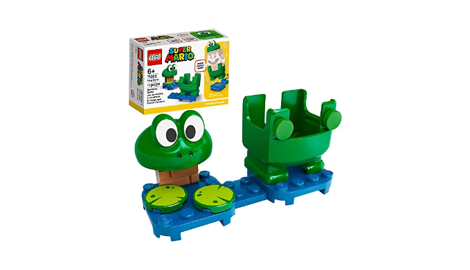 LEGO Super Mario Frog Mario Power-Up Pack 71392 Building Toy for Creative  Kids (11 Pieces) 