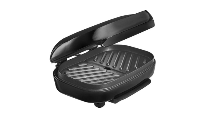 17171 Bella - 2 Burger Electric Grill - Black - Black Friday