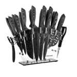 Dockorio 6-Piece Kitchen Knife Set for $15 - BoxedKnife6P-1001-Black