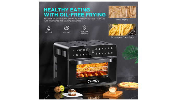 CalmDo 26.3 Quart Multi-function Air Fryer Oven