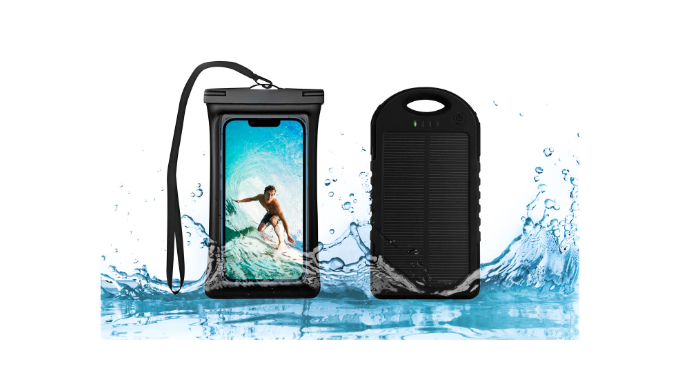 Waterproof Phone Case and 5000 MAH Solar Charger Combo Discount Coupon Code