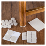 MinnARK Premium Felt Furniture Pads - 133 PC - Oatmeal