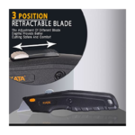 KATA 2-Pack Utility Knife,Heavy Duty Retractable Box Cutter for  Cartons,Cardboard and Boxes,Quick Change Blade,10 Extra Blades Included -  Coupon Codes, Promo Codes, Daily Deals, Save Money Today