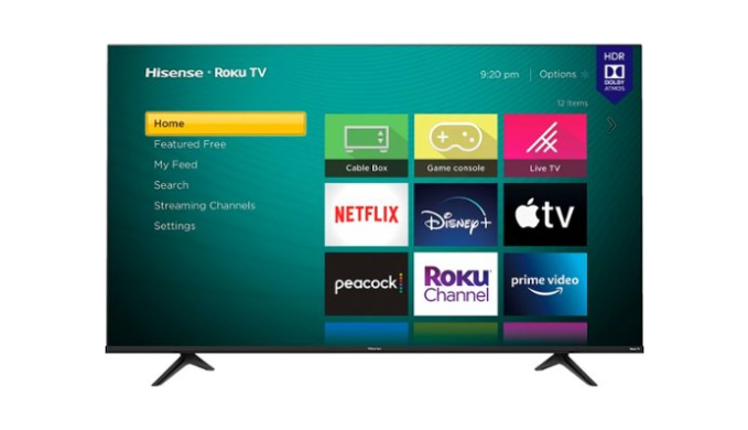 Hisense - 55″ Class R6G Series LED 4K UHD Smart Roku TV - Coupon Codes