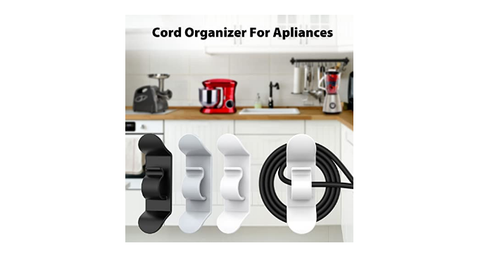 Cord Organizer Winder for Appliances, Haphiz 6PCS Kitchen