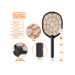 Black+Decker Electric Fly Swatter, Handheld Bug Zapper Racket - Heavy