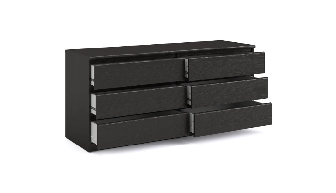 Kepner 6 Drawer 60.55” W Double Dresser - Coupon Codes, Promo Codes