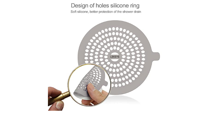 LEKEYE Disposable Drain Hair Catcher, Shower Drain Protector Silicone Mesh  Stickers-25 Pack(Patented Product) - Coupon Codes, Promo Codes, Daily  Deals, Save Money Today